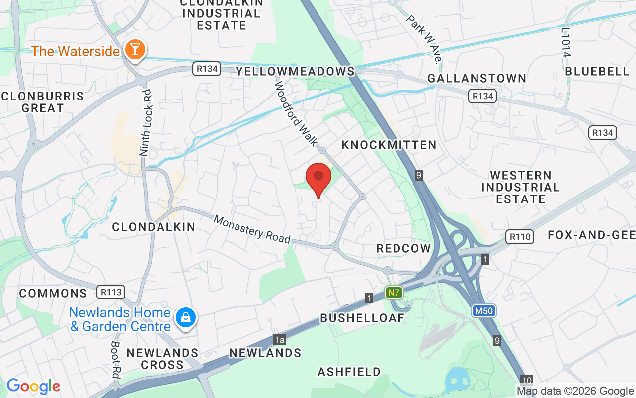 Map showing the location of Banner Printing | signs, banners, corriboard, vinyls in Dublin, Ireland