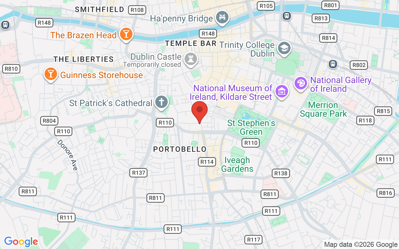 Map showing the location of Dublin Print Co in Dublin, Ireland