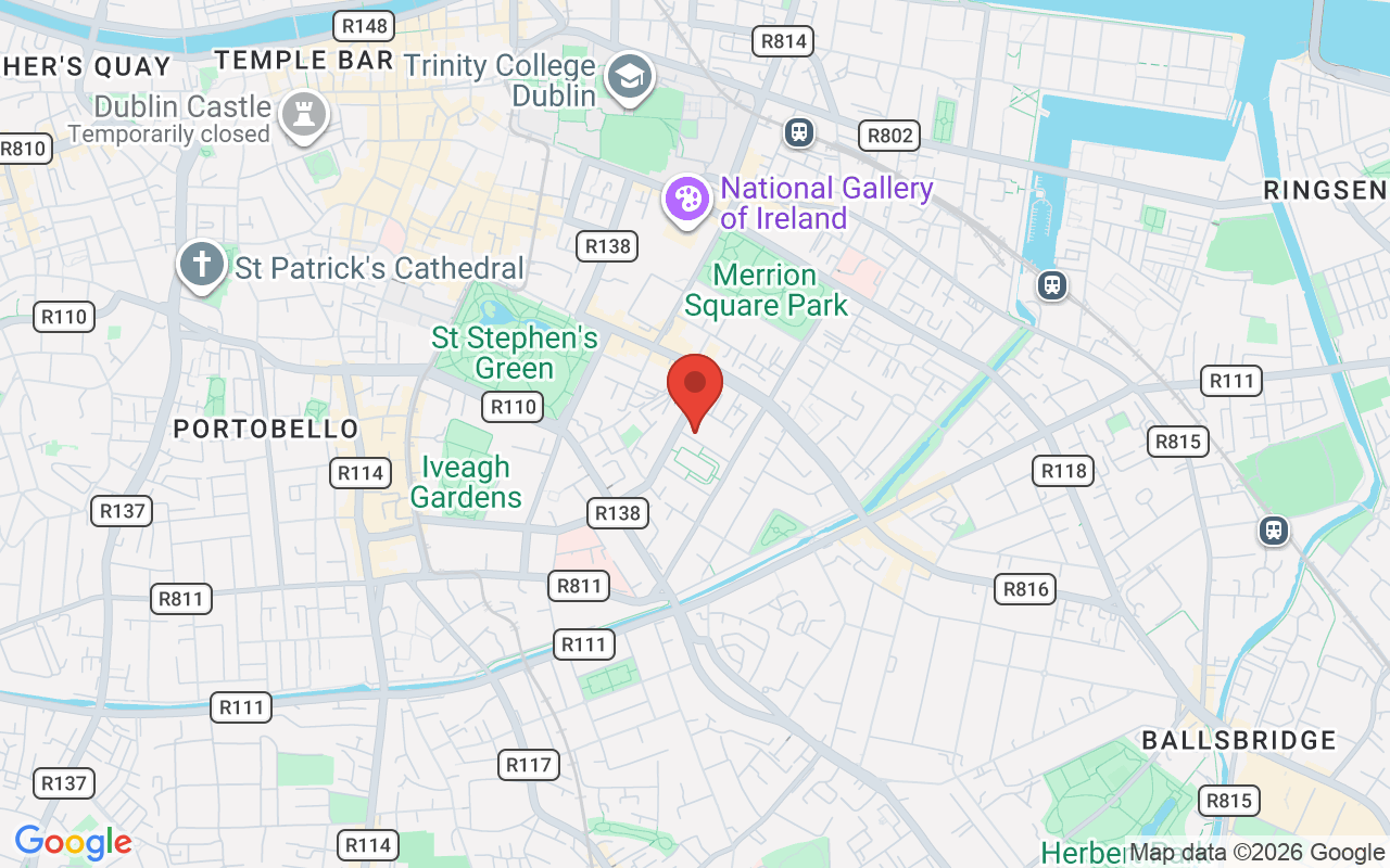 Map showing the location of Beyond Accounting in Dublin, Ireland