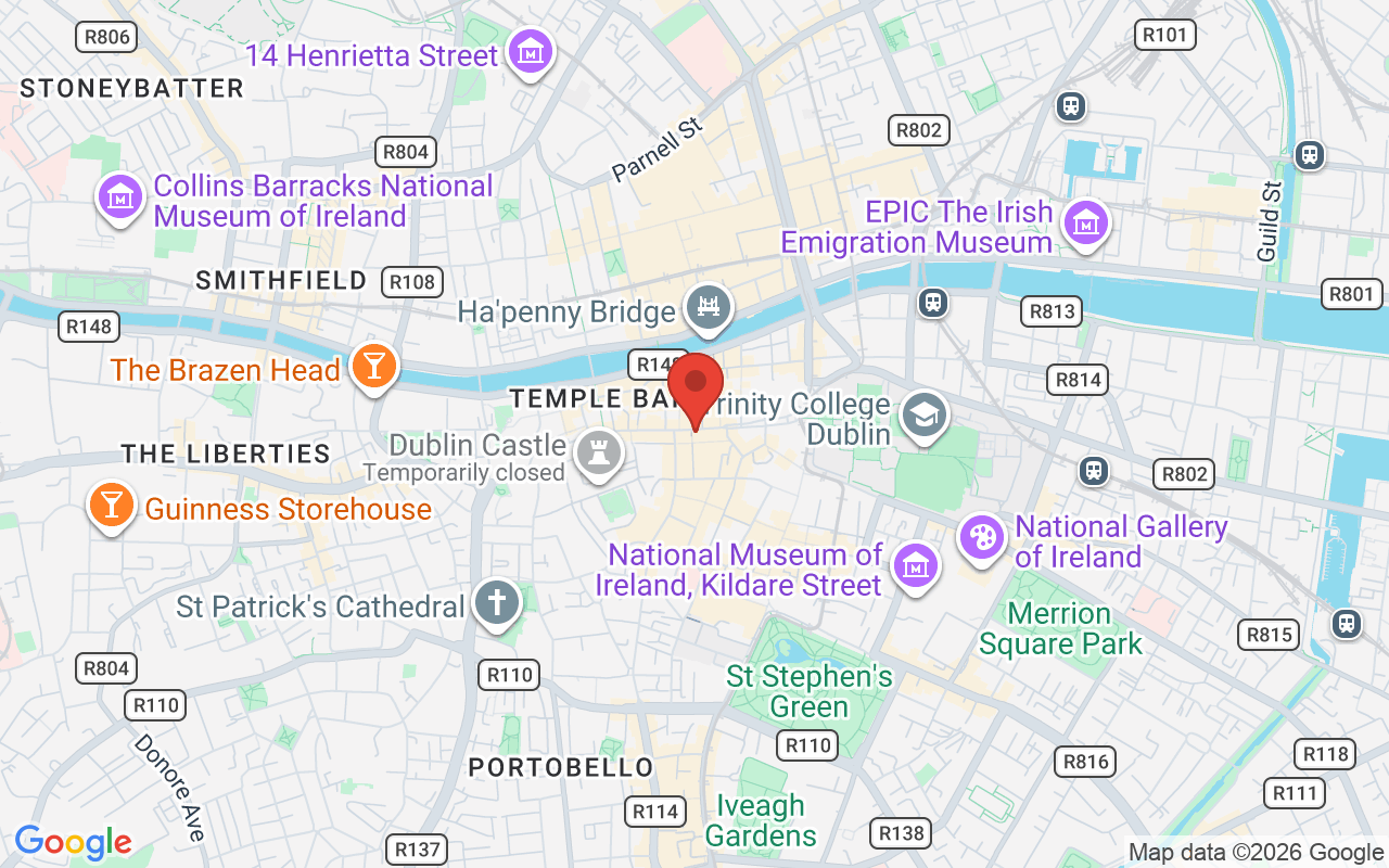 Map showing the location of Copy Print in Dublin, Ireland