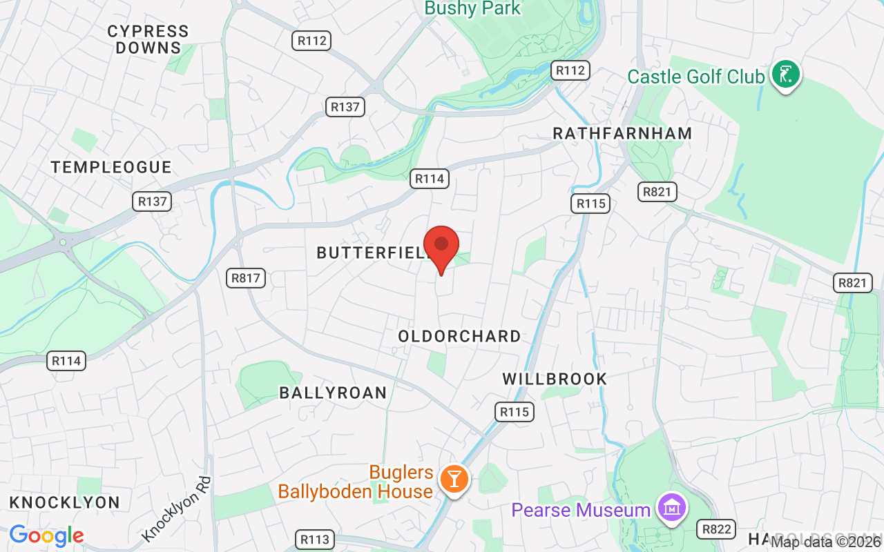Map showing the location of Gard Alarms in Dublin, Ireland