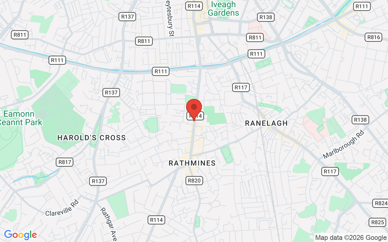 Map showing the location of MyMind (Dublin 6) in Dublin, Ireland