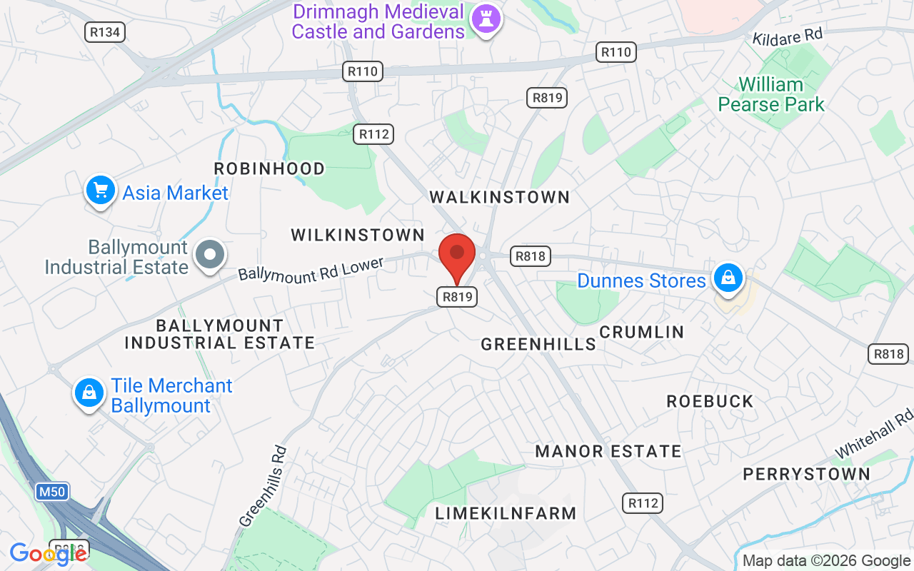 Map showing the location of Smart Financial in Dublin, Ireland