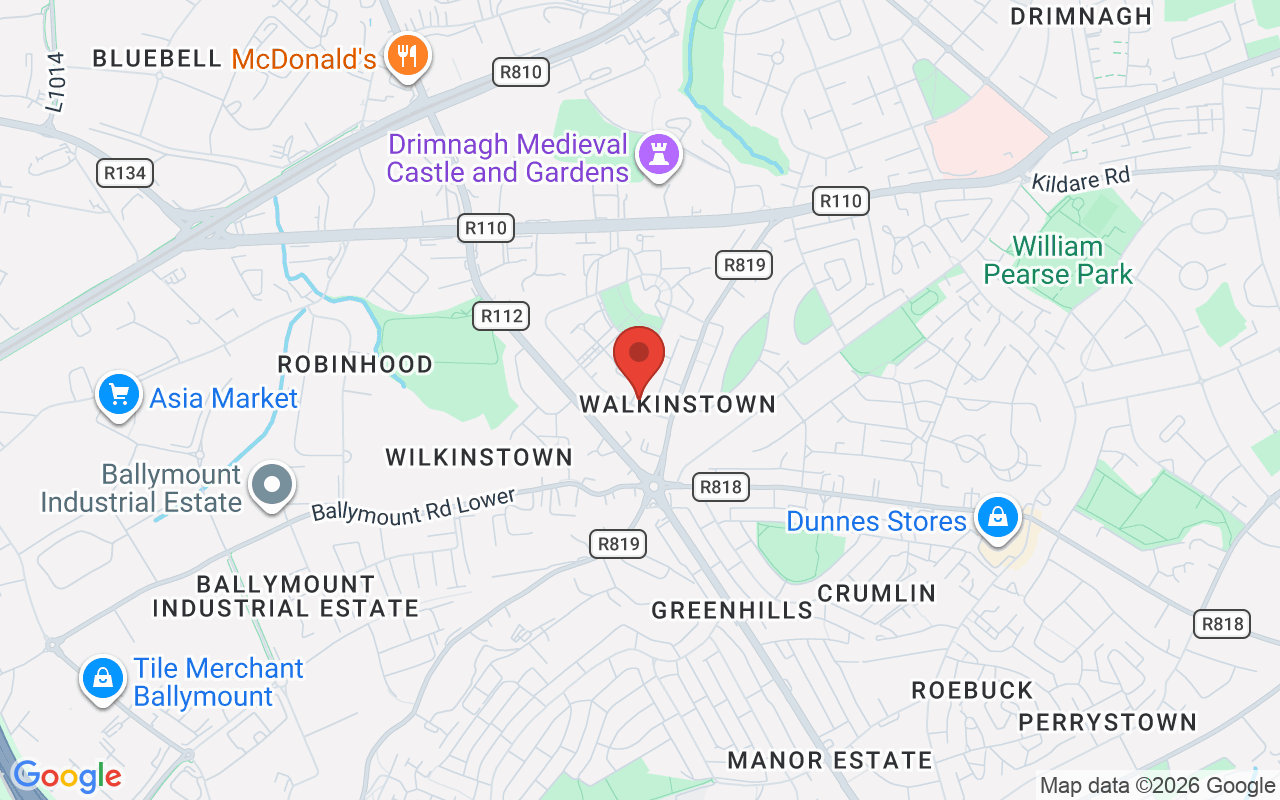 Map showing the location of SB Security in Dublin, Ireland