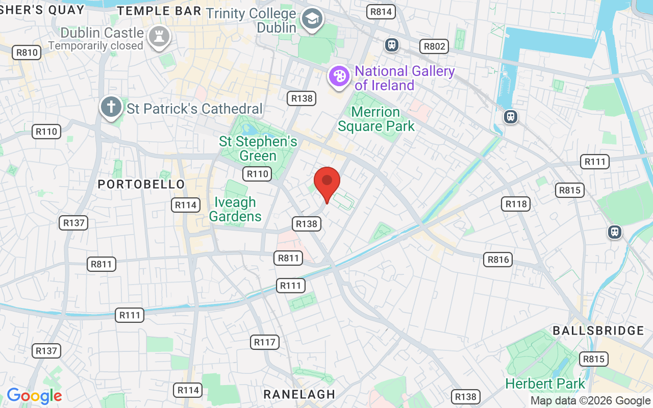 Map showing the location of Atom Alarms and Security Ltd Dublin in Dublin, Ireland