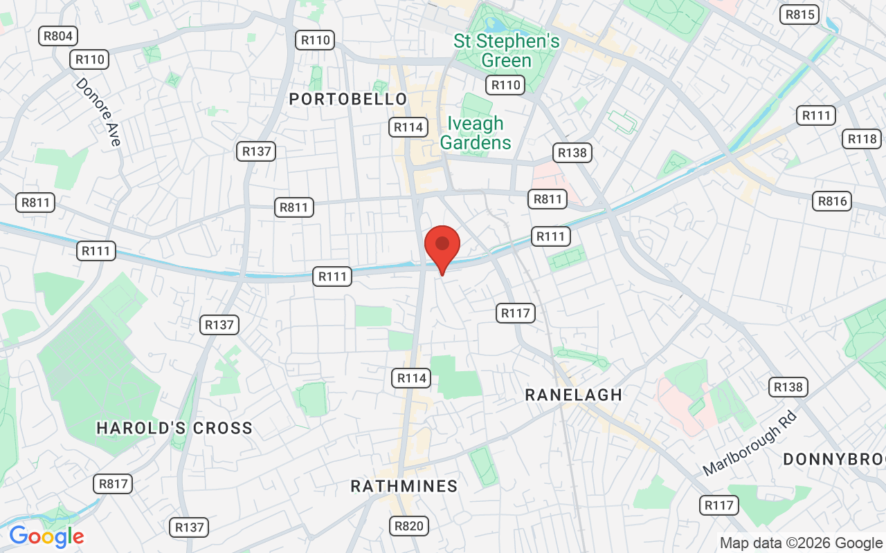 Map showing the location of Devaney & Durkin Accountants in Dublin, Ireland
