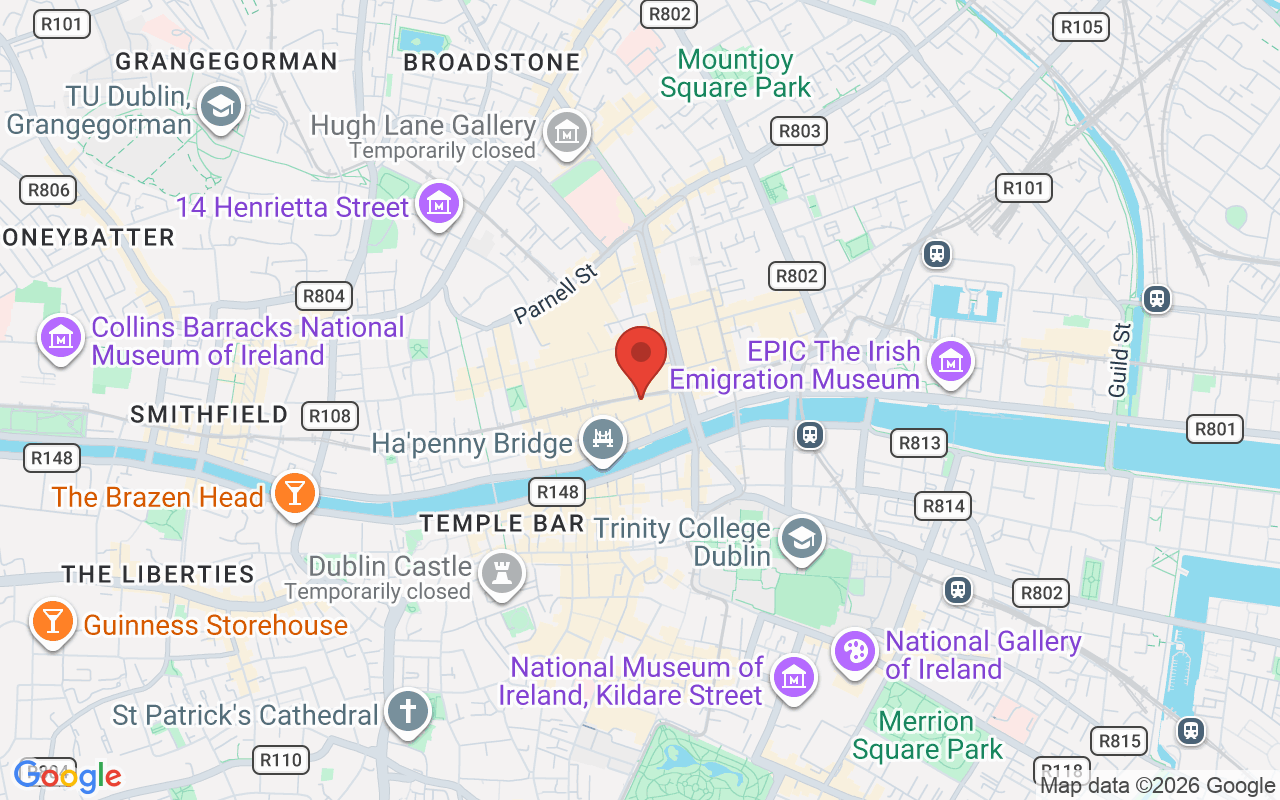 Map showing the location of Reads Design & Print in Dublin, Ireland